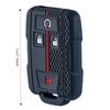 Silicone Car Key Cover Case Fob For Chevrolet Suburban Silverado Gmc Terrain Yukon Tahoe Sierra Smart Auto Accessories Key Ring