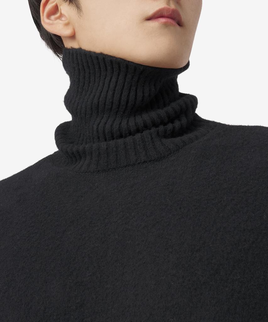 OAMC Whistler Logo High-Neck Knit - Black / 23A28Oak10Fltoa007001