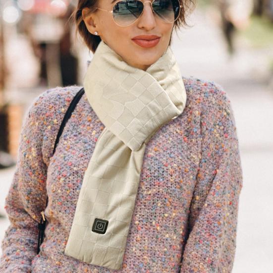 

Шарф с подогревом шеи, регулируемая температура, USB Plug-Play, портативная электрическая грелка для шеи, обертка для шеи с подогревом