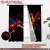 2D flat Photography Backdrop Popular Party Party Backdrop Colorful Music Notes 100% Polyester Birthday Party for Suitable