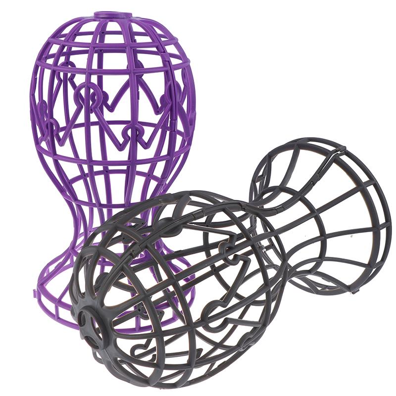 1X Wig Stands Hat Cap Holder Storage Rack Wigs Support Dryer Tool Foldable Wig