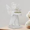 Pryskyřice Andělský svícen Angel Collection Figurka Anděl Socha Svícen na čajovou svíčku Dárky Stolní ozdoby na stojánek na čajovou svíčku