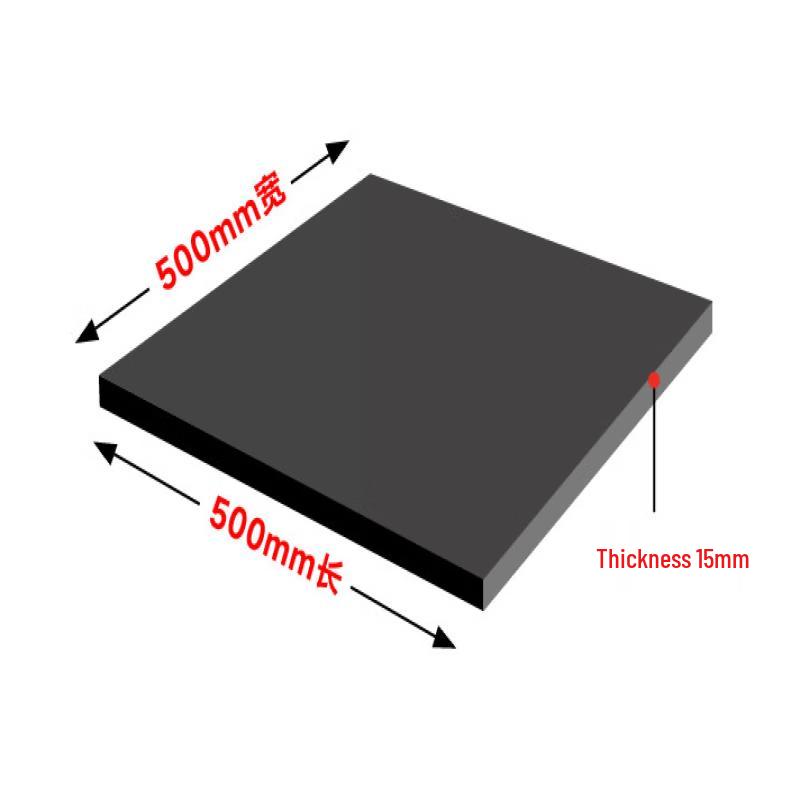 High Elastic Wear-Resistant Black Rubber Sheet