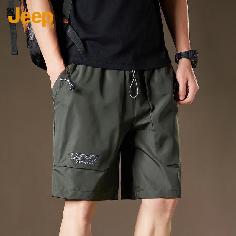 JEEP Men s Summer Casual Cargo Shorts M