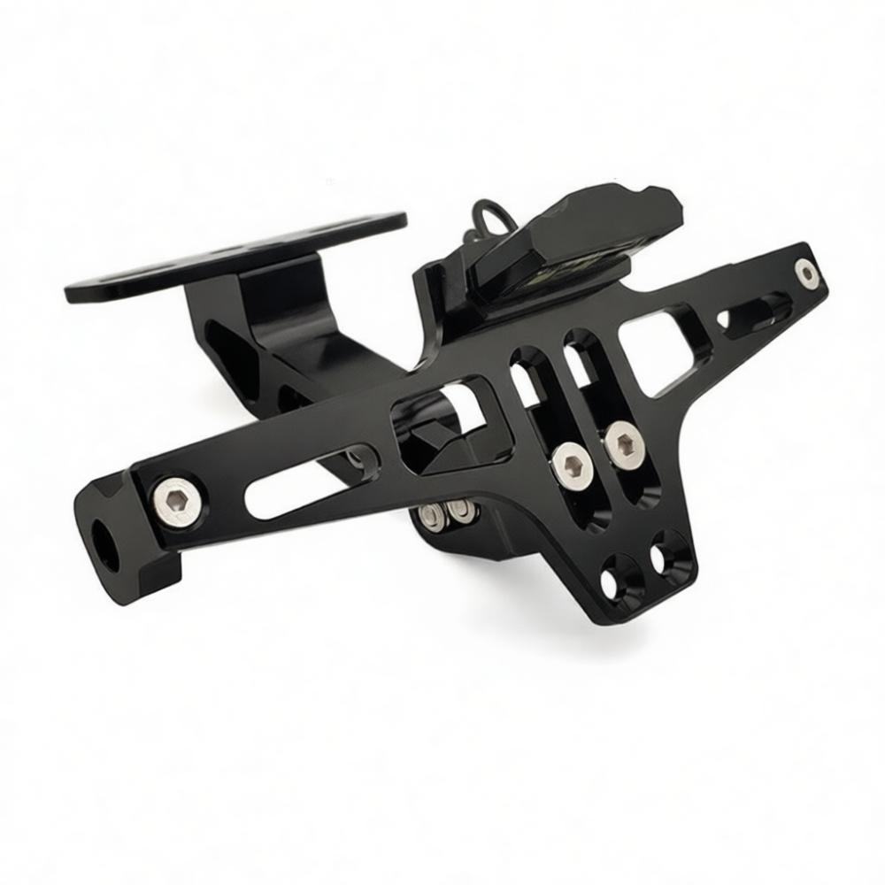 CNC Aluminum Motorcycle License Plate Mount Adjustable Tail Tidy Bracket For MSX Motorbike Exterior Modification