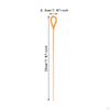Silicone Straw Brush Long Bendable Multifuctional Bottle Reusable for Drink Lid