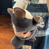 Simulation Cute Platypus Plushie Stuffed Animal Plush Doll Pillow Toy Super Soft Grey Lying Plush Toy High Quality Kid Toy Gfit
