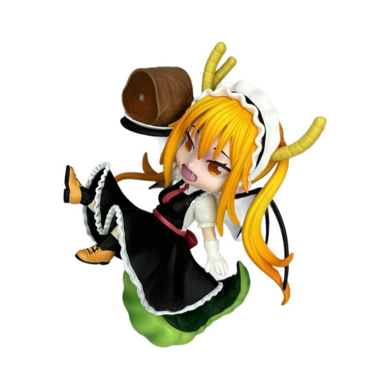 

Мисс Кобаяси и её дракон Тору Q Версия ПВХ DIY Украшение Фигурка