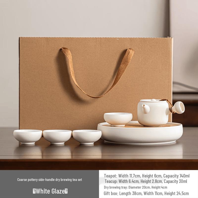 Minimalist Ceramic Kung Fu Tea Set