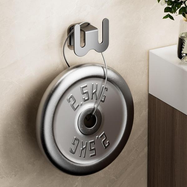 1PCS Wall Mount Punching-Free Slipper Rack Bathroom and Toilet Wall Drain Slipper Storage Hook Shelf Practical Shoe Holder