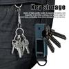 Key Storage Clip Compact Design Metal Construction Outdoor Portable Key Storage Organizer Compatible with Various Key Types