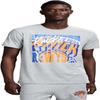 Men's X NBA Officially Licensed Graphic Short Sleeve Lightweight Crew Neck Cotton Team T-Shirt(2)