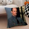 E-Elliot Stabler Cushion Cover Throw Pillow Cover Hidden Button Durable Polyester Chair Cushion