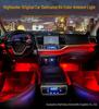 64-Color Ambient Atmosphere Lights for Toyota Highlander: Dynamic Interior Lighting with 18 Modes