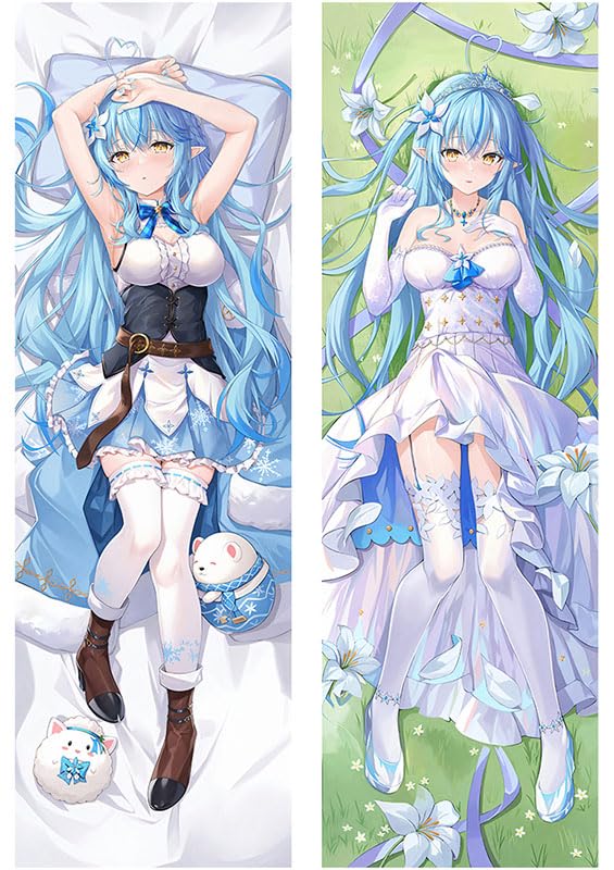 

Yukihana Lamy Body Pillow Cover, 160cm x 50cm, 2-way Tricot, Hololive, Doujinshi, Anime, Game