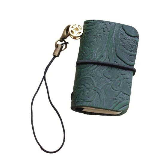 Vintage Armas Mini Märkmik Kunstnahast Kaane ja Rihmaga Täidetav Väike Reisi Päevik Tasku Päevik Reisimiseks Kirjutamiseks