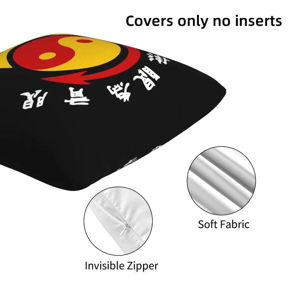 Jkd Jeet Kune Do Logo 2 Pcs Square Pillowcase Pillow Cover Cushion Zip Decorative Comfort Throw Pillow For Home Sofa