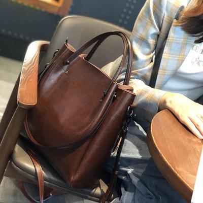 Borsa da donna in vera pelle 2025 - Tote di fascia alta con grande capacità, opzioni a spalla e a tracolla
