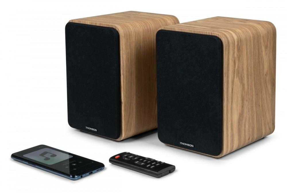 Thomson Ws602Duo Set of Active Stereo Hifi Speakers With Bluetooth 5.0