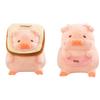 Adorable Lulu Pig Plush Toy Wholesale New Bread Toast Pig Stuffed Animal Doll Birthday Gift Pillow