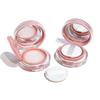 2pcs Refillable Mini Air Cushion Case Empty Puff Box Portable DIY Cosmetic Container for BB Cream Foundation Makeup Travel Kit