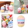 Entzückende Frucht Bubble Tea Stoffplüsch Anhänger Puppe Weihnachtsgeschenk