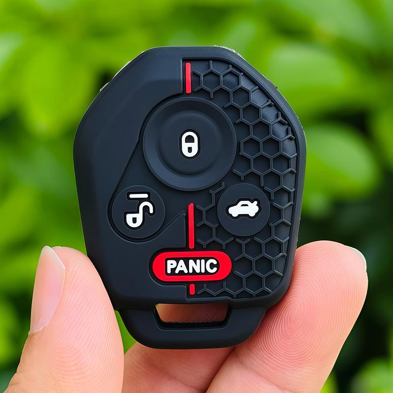 New 4 Buttons Silicone Car Key Case Cover For Subaru Crosstrek Forester Impreza Legacy Outback Tribeca Wrx Sti Xv Crosst