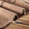 Hengyuanxiang Men's 100% Wool Thickened Warm Crew Neck Knit Sweater