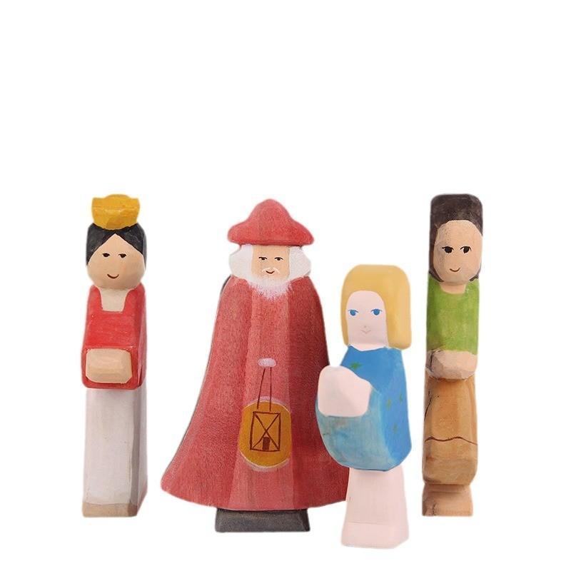 Wooden Carving Figurine Diy Craft Kit For Home Decor And Gift Ideas