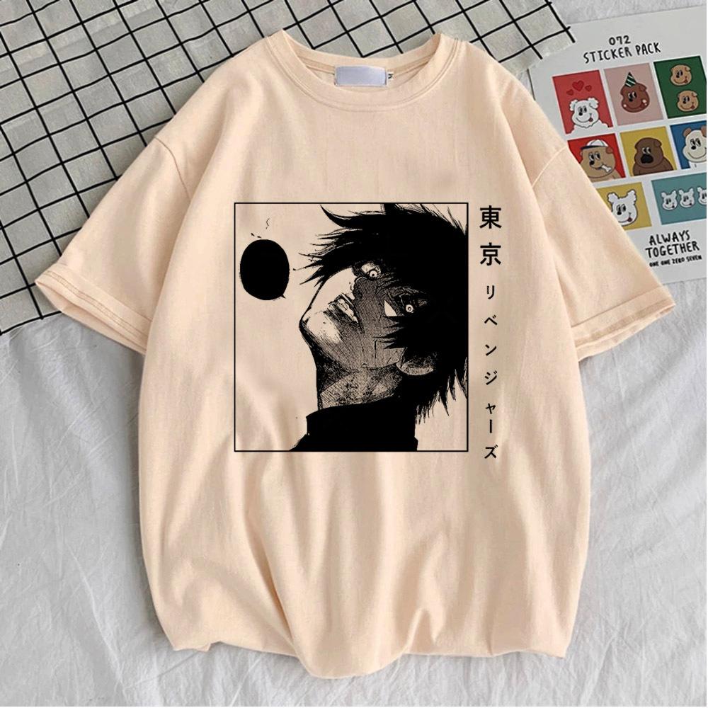 Tokyo Ghoul top tees girl hip hop Vintage Breathable 2000s Retro t shirt 80s Pop Culture Psychedelic Digital Gothic Classic