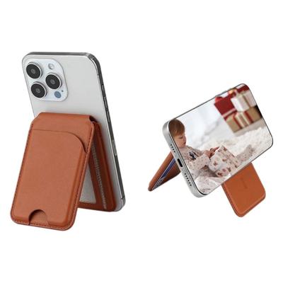 Kartenhülle für iPhone 16/15/14/13/12 für Mag-Safe Wallet Leichtgewichtige magnetische Handy-Geldbörse