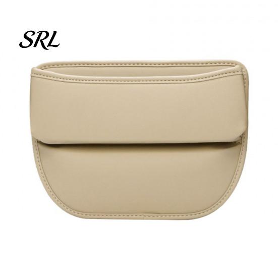 Vehicle Console Storage Box Car Seat Gap Organizer Box, Faux Leather Multifunction Filler for Crevice Side Pocket, Universal Wallet Key Card
