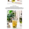 Glass Cocktail Shaker Set: Hand-Shaking Cup, Muddler, and 304 Stainless Steel Measuring Tools