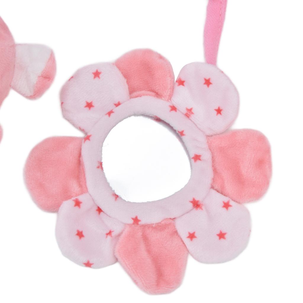 Baby Plush Animal Stroller Toys Spiral Activity Hanging Toys Ringing Crib Stroller Toys