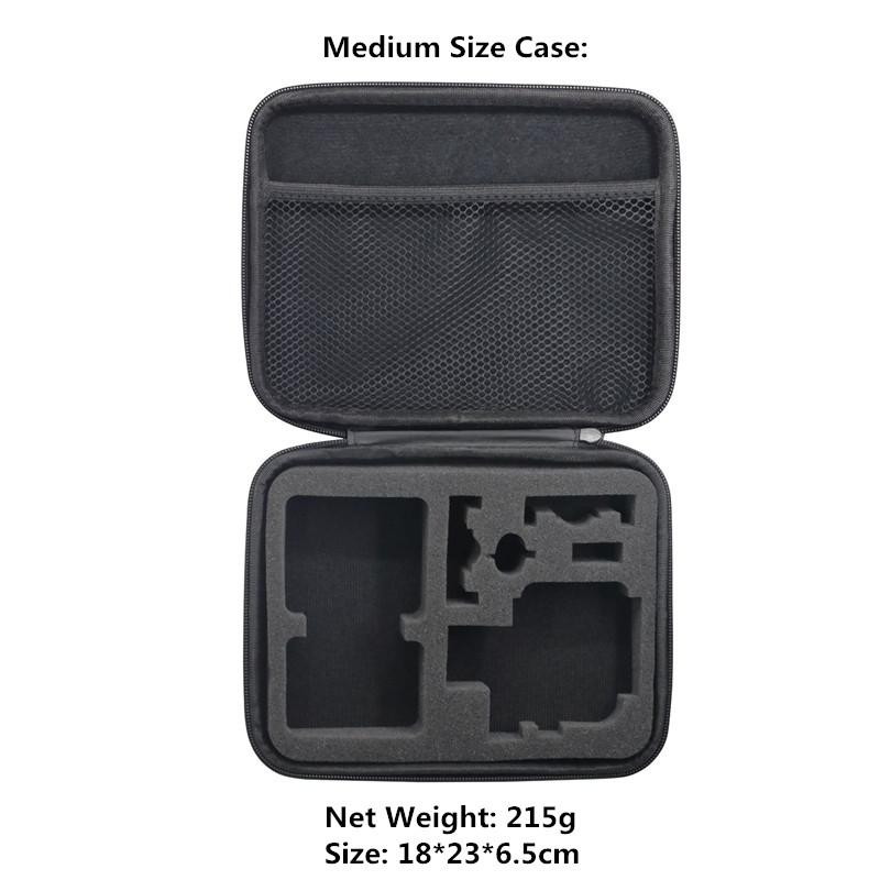 Carrying Case Storage Bag Safe Portable Waterproof Shockproof for GoPro Hero 12 11 10 9 AKASO DJI Action 3 4 Go Pro Accessories