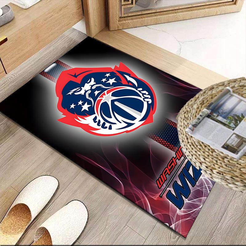 Washington Basketball Stars Carpet, Kitchen Rugs, Yoga Mat, Non-Slip Mats, Rug for Bathroom, Living Room Bedroom, Camping Rugs Christmas Gift