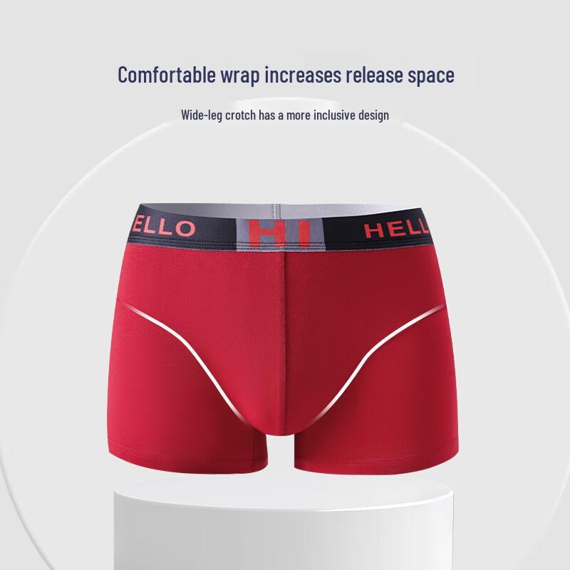 Men's Modal 10A Antibacterial Boxer Briefs (3-Pack)