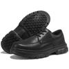 Chef Hotel Hotel Back Kitchen Shoes Non-slip and Oil-proof Special Wear-resistant Casual Leather Shoes Men's Work Shoes Men's