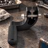 Motorcycle Move Lever with Split Clamp Bracket Black Foot Pedal Gear Custom Rear