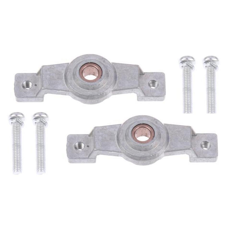 Pack of 2 Shaded Pole Motor Brackets for YJ61 Motors with Covered Pole Bearing Shaft Holders Offering Solid Motor Shaft Support