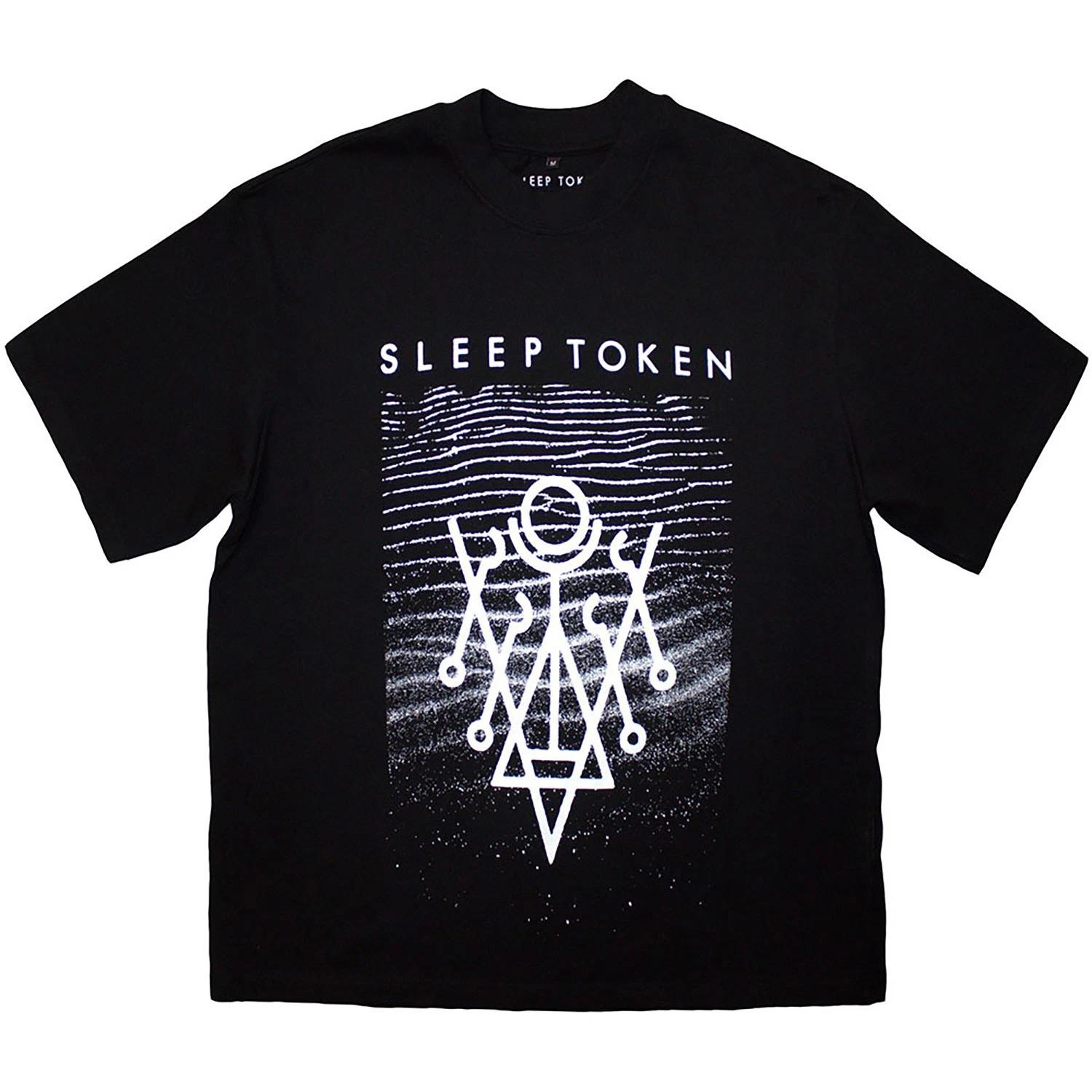 Men s Sleep Token Give Oversized Boxy Tee Vintage T-shirt Small Black XS