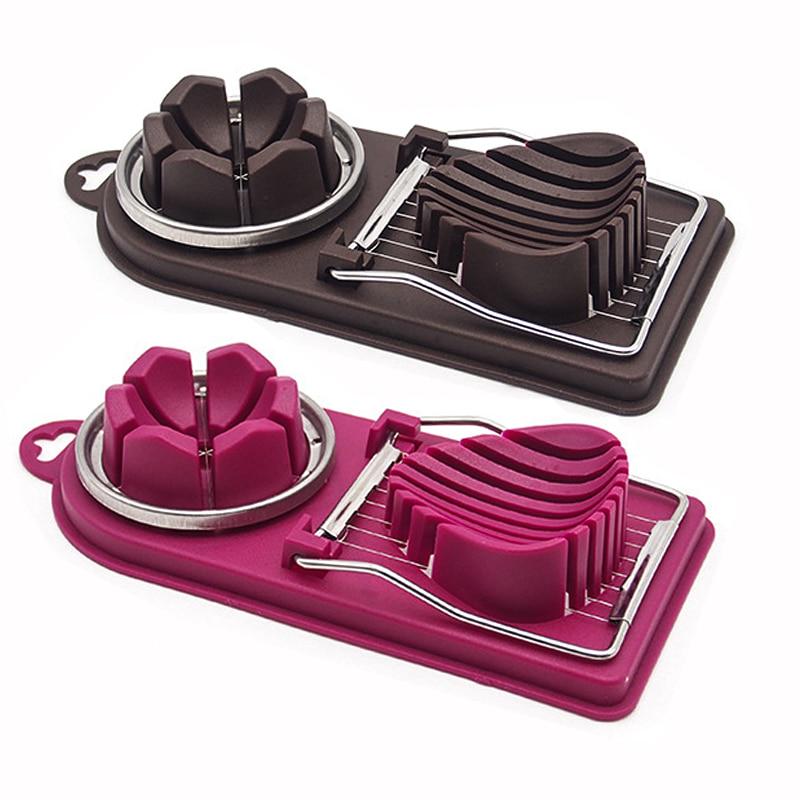 Multifunction Egg Slicers Egg Cutter Wire Kitchen Accessories Slicing Gadgets Cooking Tools