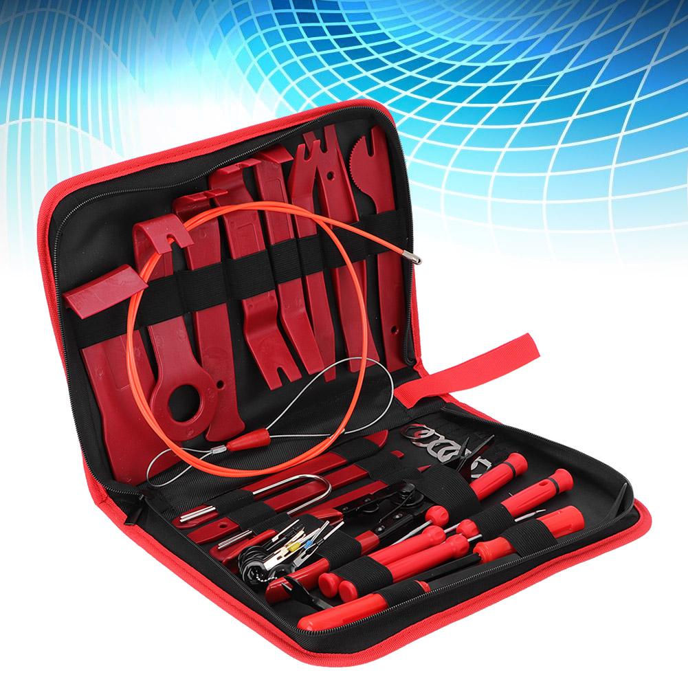 39pcs Car Interior Trim Removal Pry Tool Kit for Door Panel Dashboard Audio