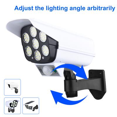 Simulace solárního venkovního osvětlení Zahradní světla LED Fake Camera Wall Lights Surveillance