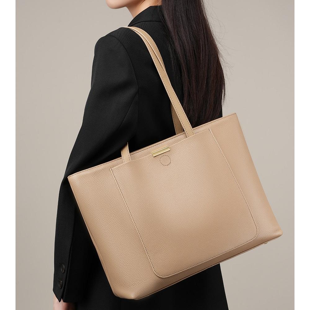 Large Women's Genuine Leather Sling Bags Ladies Shoulder Bag Top Grade Tote Shopper Commuter Bag Luxury Designer Handbags For Women