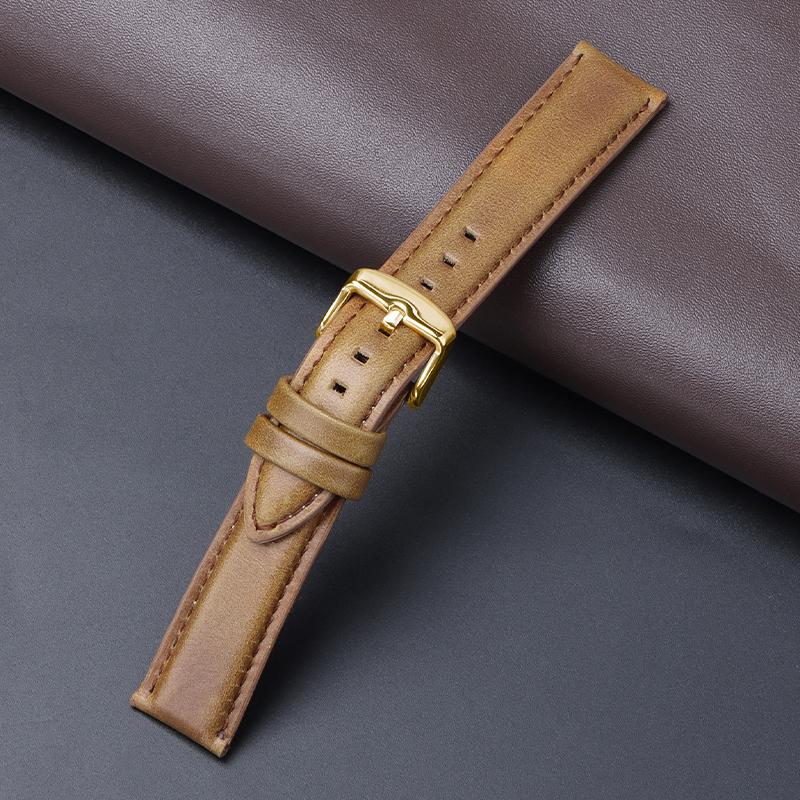 Universal Leather Strap for DW Watch Band 12mm 13mm 14mm 17mm 18mm 19mm 20mm 22mm Genuine Leather Watchband for Women Men