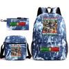 American Shanhaijing Backpack Student School Bag Shoulder Bag