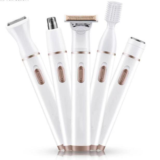 Multifunctional 5-in-1 Hair Removal Tool - Women's Shaver, Eyebrow Trimmer, & Men's Razor