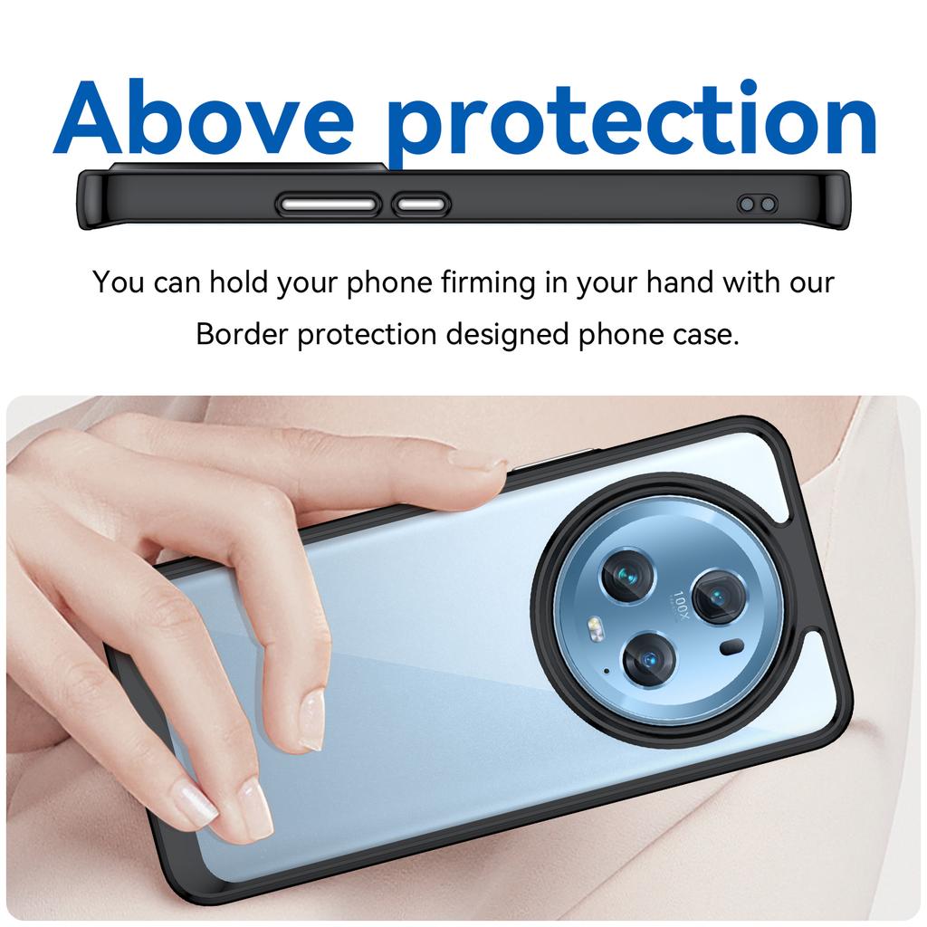 For Honor Magic5 Pro TPU+Acrylic Anti-scratch Phone Case Drop-proof Back Cover