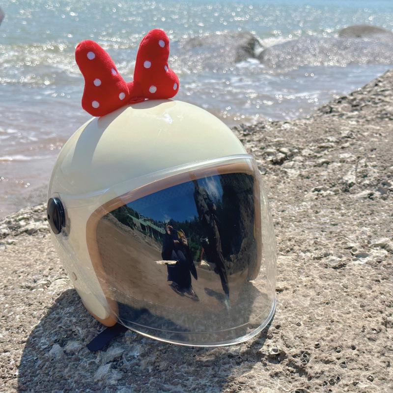 3C Certified Unisex Retro Winter Motorcycle Safety Helmet One Size